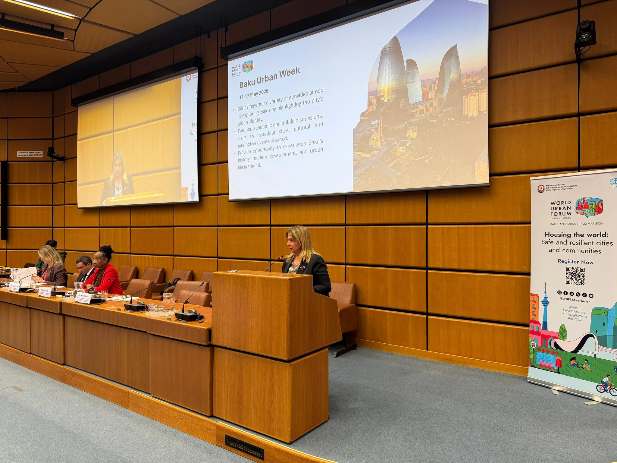 WUF13-ün ictimaiyyətə təqdim edilməsi məqsədilə Vyana şəhərində bir sıra tədbirlər keçirilib