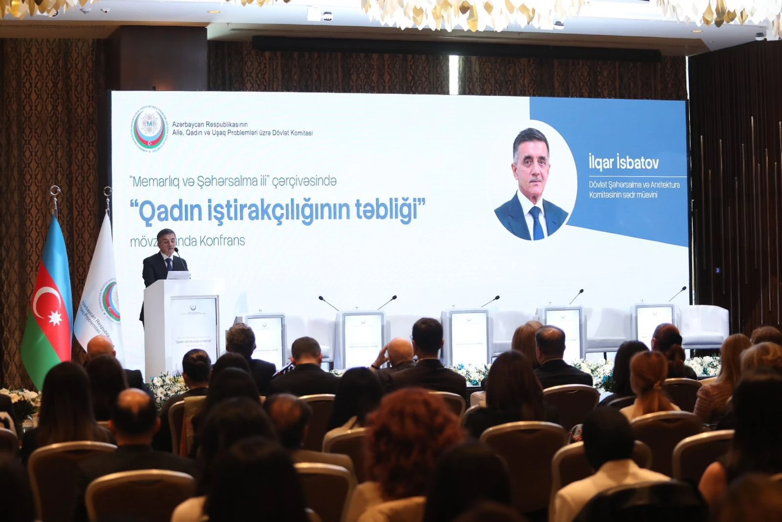 “Şəhərsalma və Memarlıq İli” çərçivəsində “Qadın iştirakçılığının təbliği” mövzusuna həsr olunmuş konfrans keçirilib