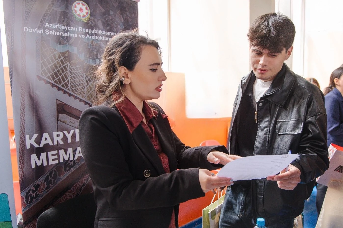 Komitə əməkdaşları Azərbaycan Memarlıq və İnşaat Universitetində keçirilən Karyera Sərgisində iştirak ediblər