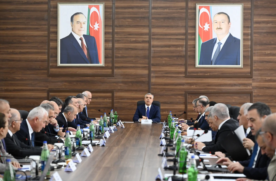Ağdərə şəhərində Əlaqələndirmə Qərargahının növbəti iclası keçirilib